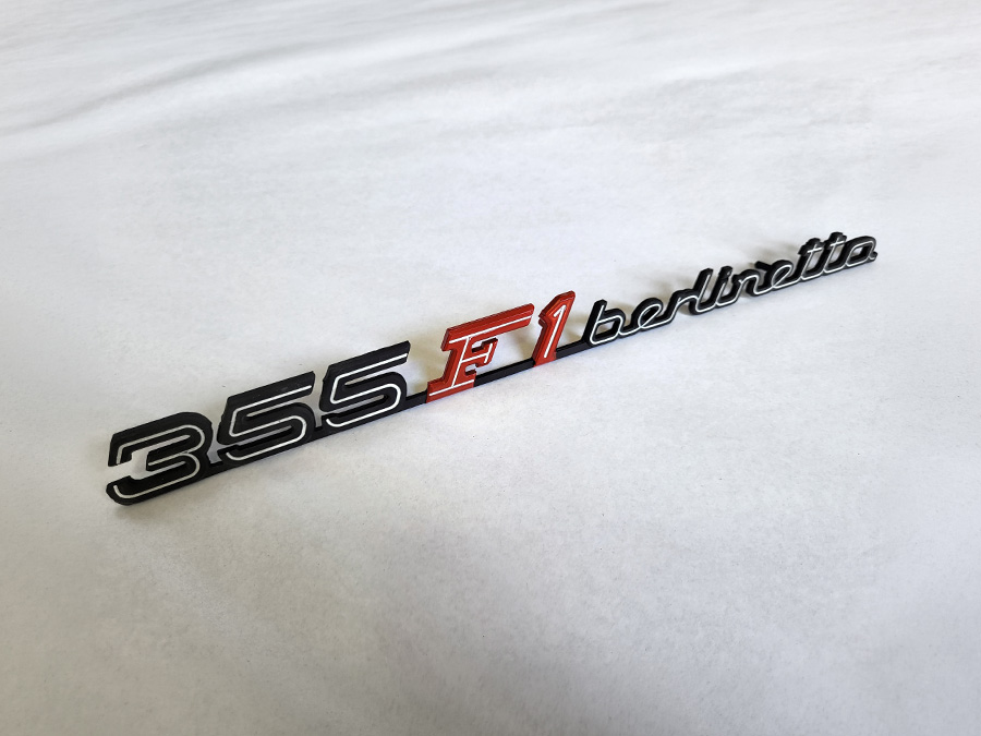 Targhe Opache – 355 F1 Berlinetta